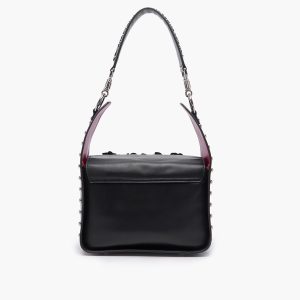 La Carrie Shopper Flowers Black - Image 3