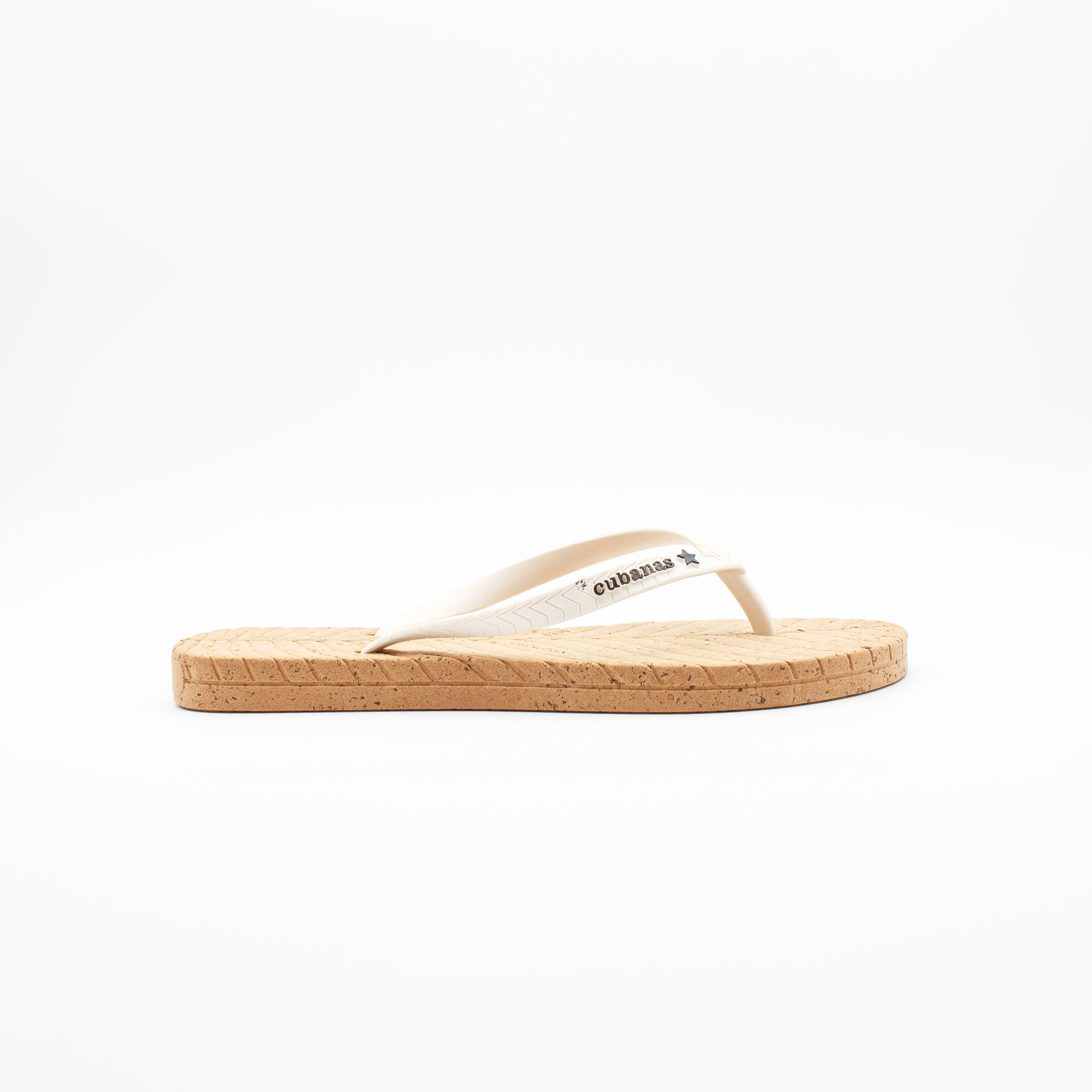 Chinelo Cubanas Nature 05 Branco