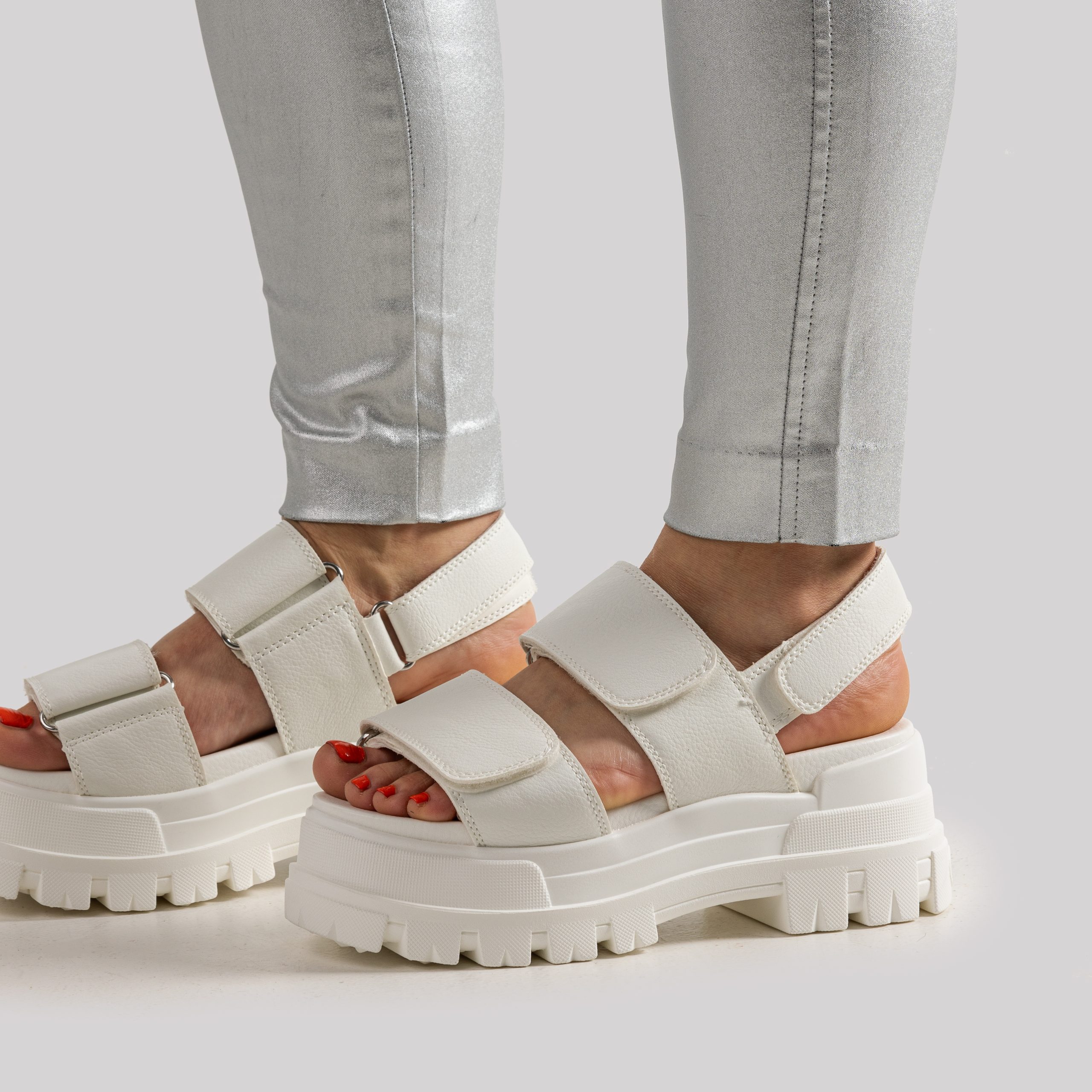 Sandália Buffalo Aspha SND Branco