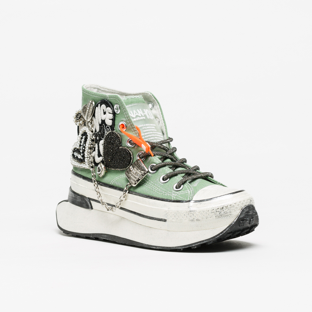 Sapatilha Nan-Ku Couture BC-10 Verde - Image 2