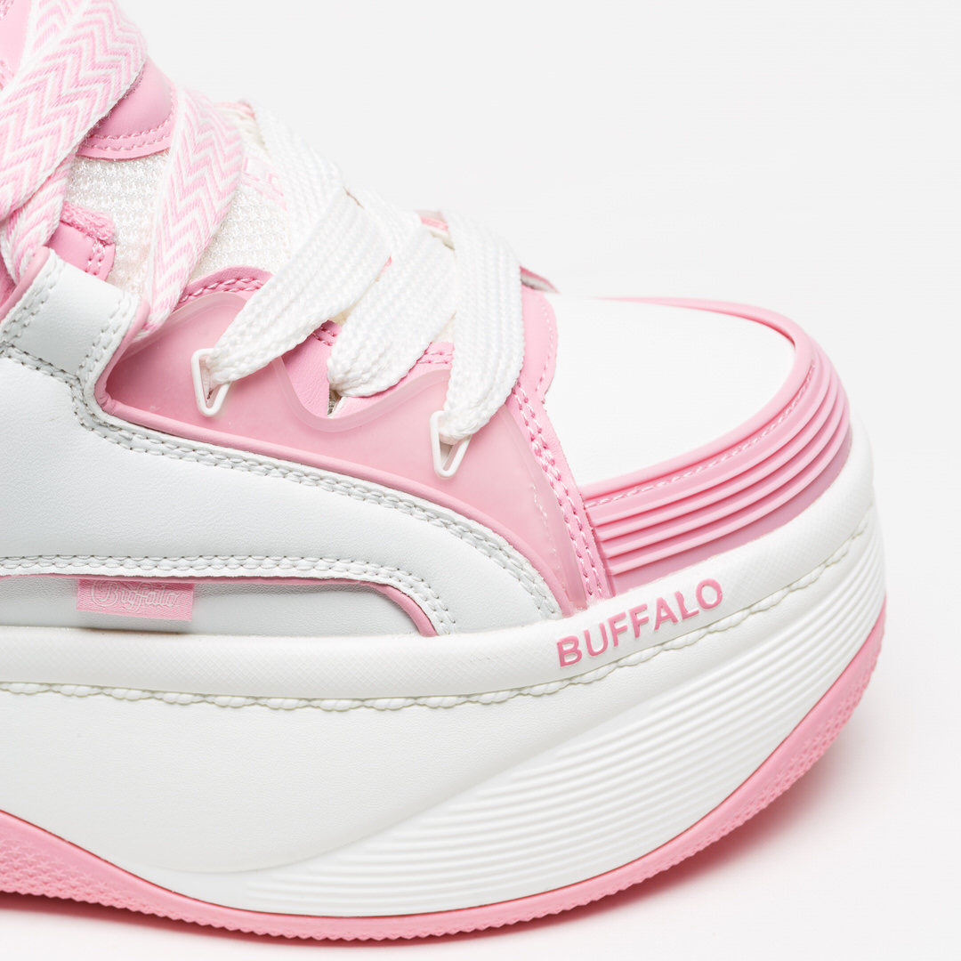 Sapatilha Buffalo Orcus Branco/Rosa - Image 6