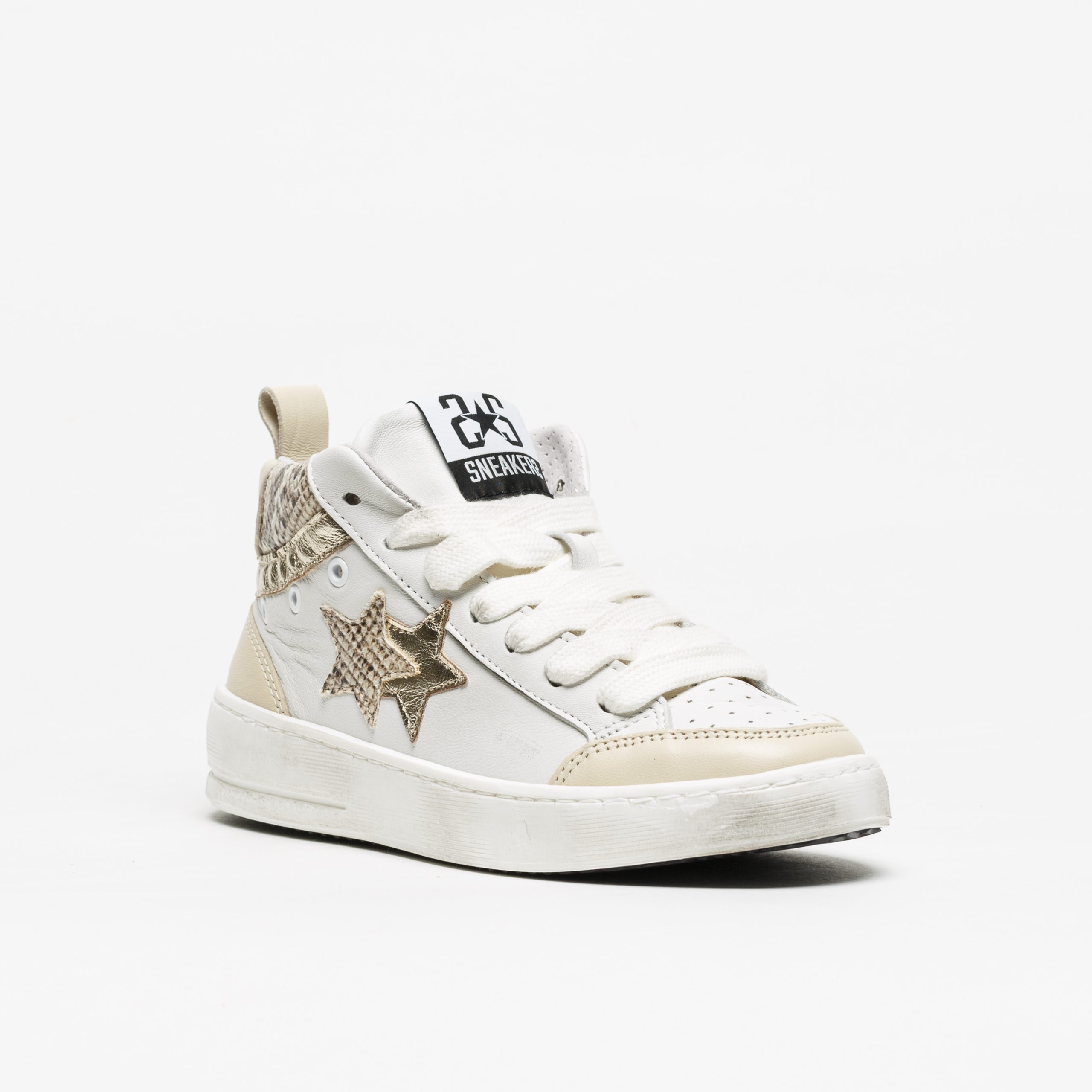 Sapatilha 2Star New Star Mid Branco - Image 2