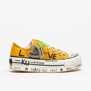Sapatilha Nan-Ku Couture NA-20 Amarelo