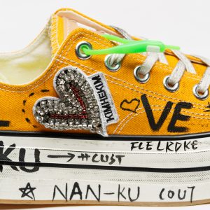 Sapatilha Nan-Ku Couture NA-20 Amarelo - Image 6