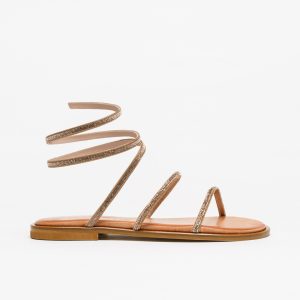 Sandália Caryatis 6065 Gold