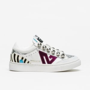 Sapatilha Emanuelle Vee Outdoor Olivia Strass Violeta