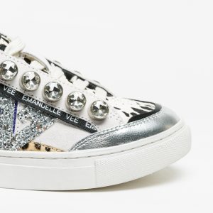 Sapatilha Emanuelle Vee Outdoor Olivia Strass Roxo - Image 6