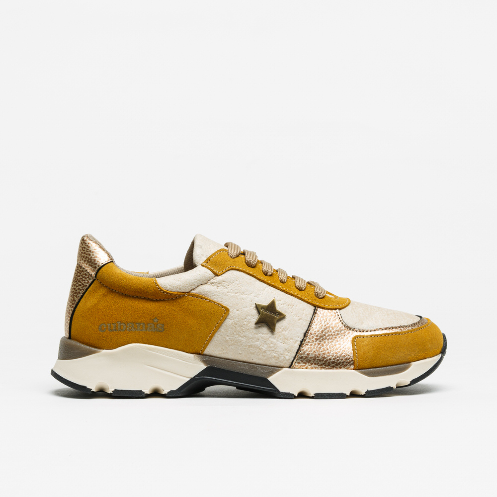 Sapatilha Cubanas Run 2311 Amarelo