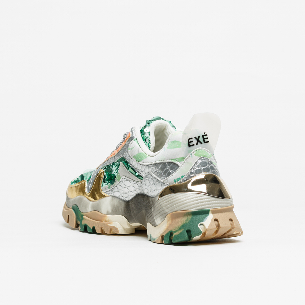 Sapatilha Exé 22E10-3 Verde - Image 3