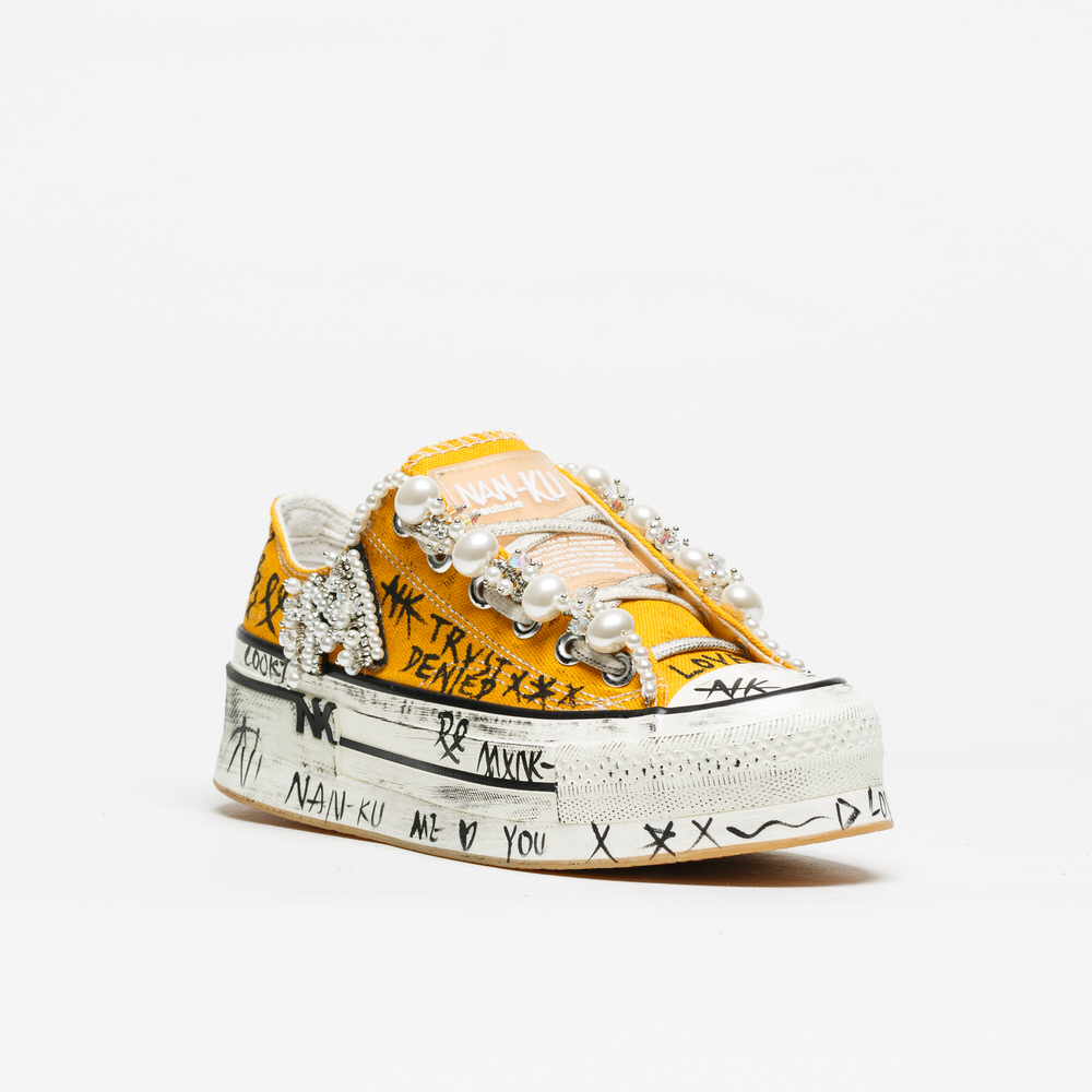 Sapatilha Nan-Ku Couture DFA-05 Amarelo - Image 2