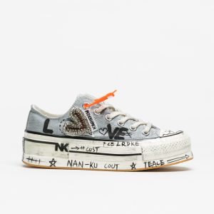 Sapatilha Nan-Ku Couture NA-20 Cinza