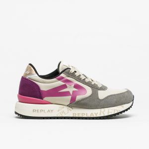 Sapatilha Replay Fiber W Write Fuxia