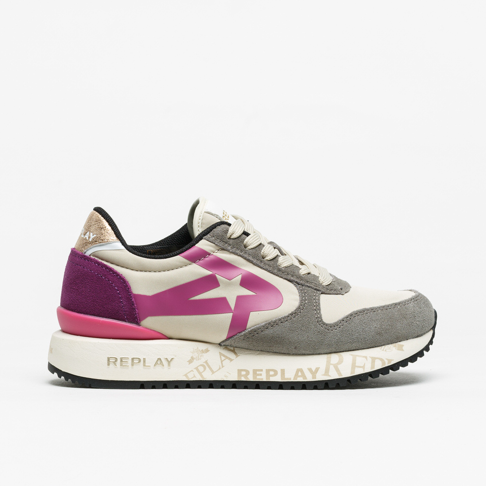 Sapatilha Replay Fiber W Write Fuxia
