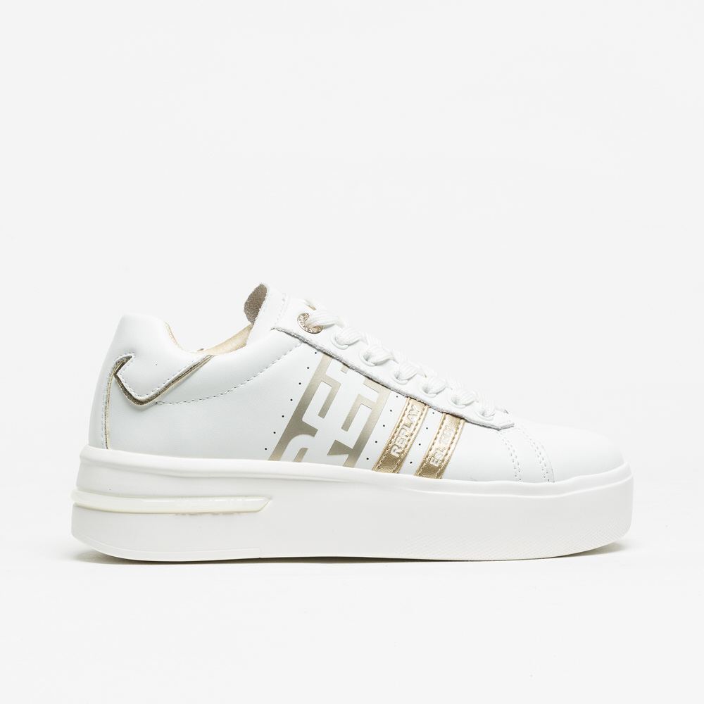 Sapatilha Replay University W Stripes Branco