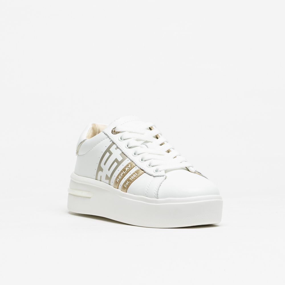 Sapatilha Replay University W Stripes Branco - Image 2