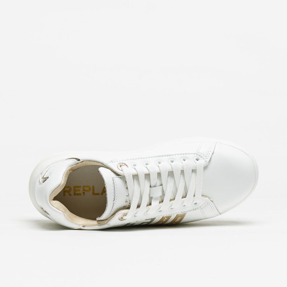 Sapatilha Replay University W Stripes Branco - Image 4
