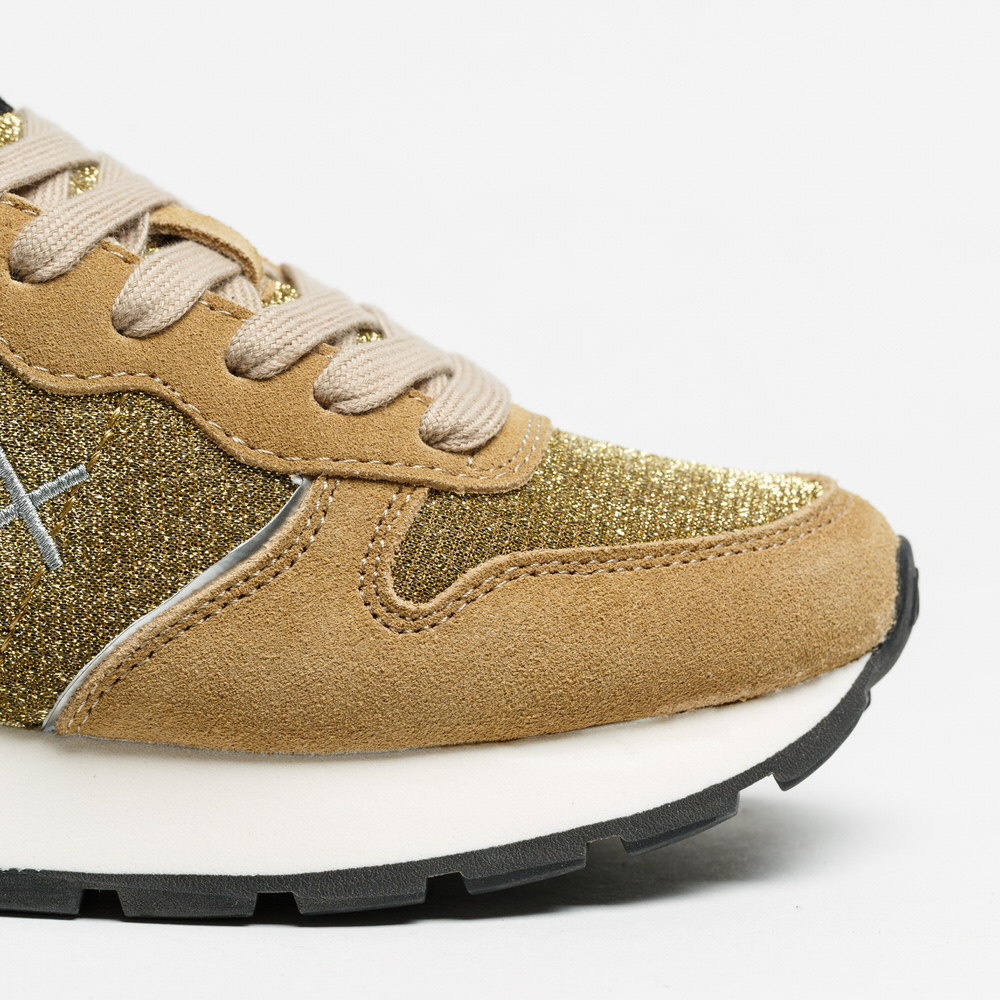 Sapatilha Sun68 Ally Glitter Dourado - Image 6