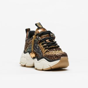 Sapatilha Buffalo Binary Glam Dourado - Image 2