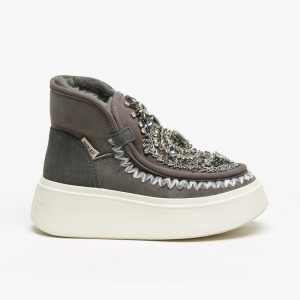Bota Nan-Ku Couture DFH-08 Cinza