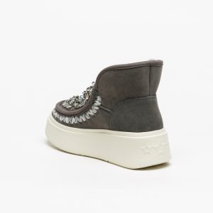 Bota Nan-Ku Couture DFH-08 Cinza - Image 3