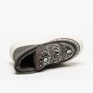 Bota Nan-Ku Couture DFH-08 Cinza - Image 5
