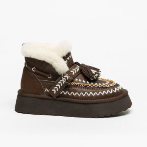 Bota Nan-Ku Couture DFH-12 Castanho