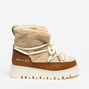 Bota Replay Melrose Hair Castanho