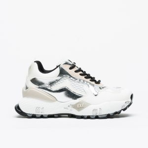 Sapatilha Exé D190608-13 White Silver
