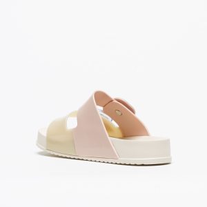 Chinelo Melissa Cozy Slide Fem Bege - Image 3