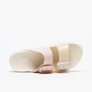 Chinelo Melissa Cozy Slide Fem Bege - Image 4