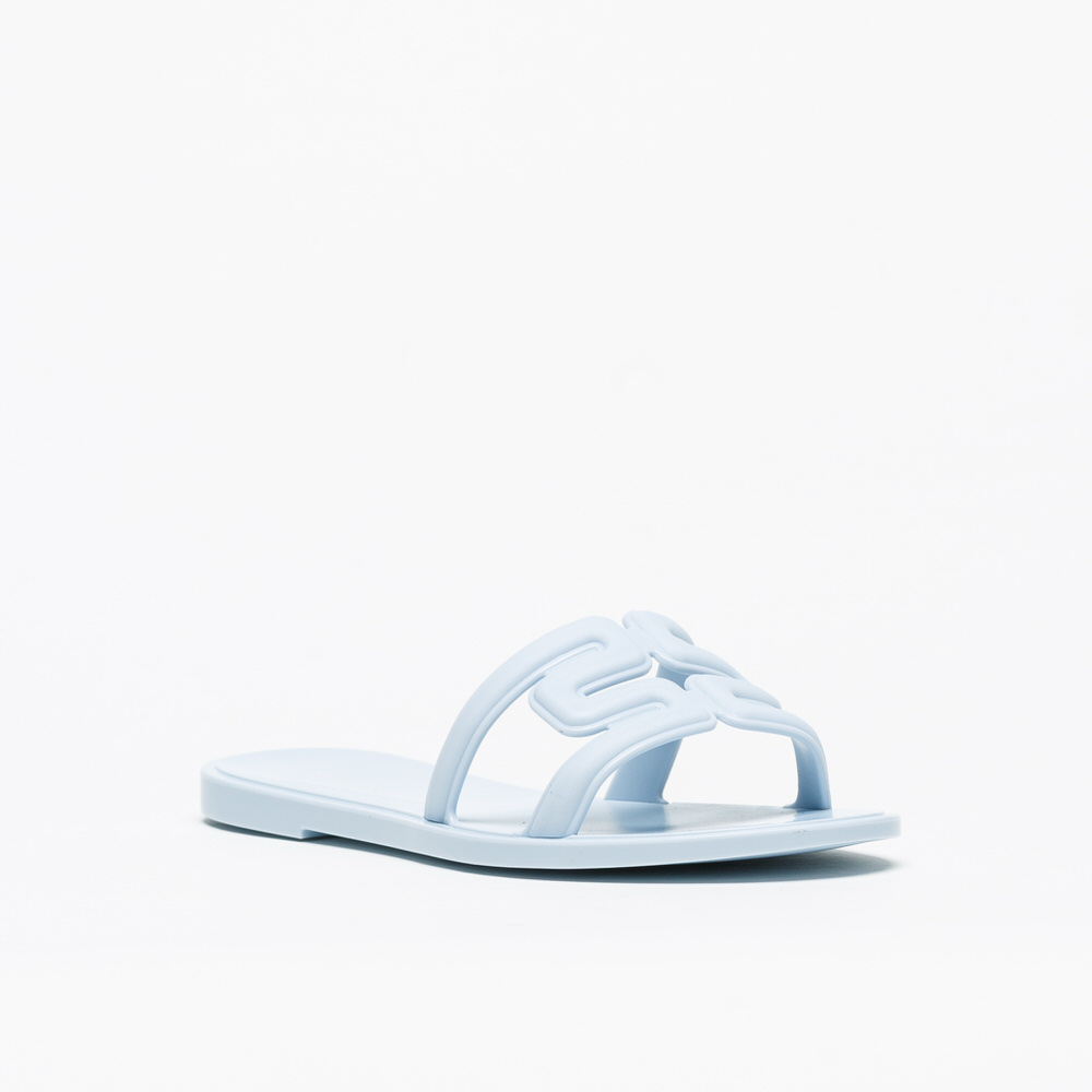 Chinelo Melissa M Slide Fem Azul - Image 2