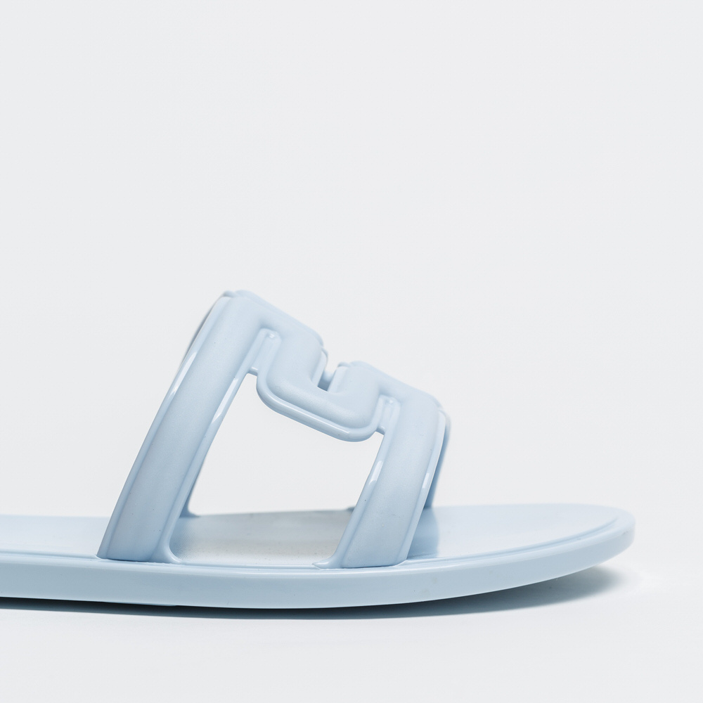 Chinelo Melissa M Slide Fem Azul - Image 6