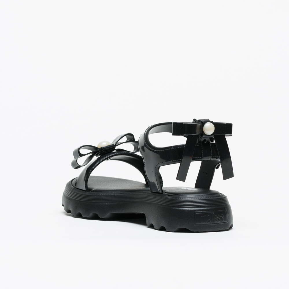 Sandália Melissa Town Sandal Bow Fem Preto - Image 3