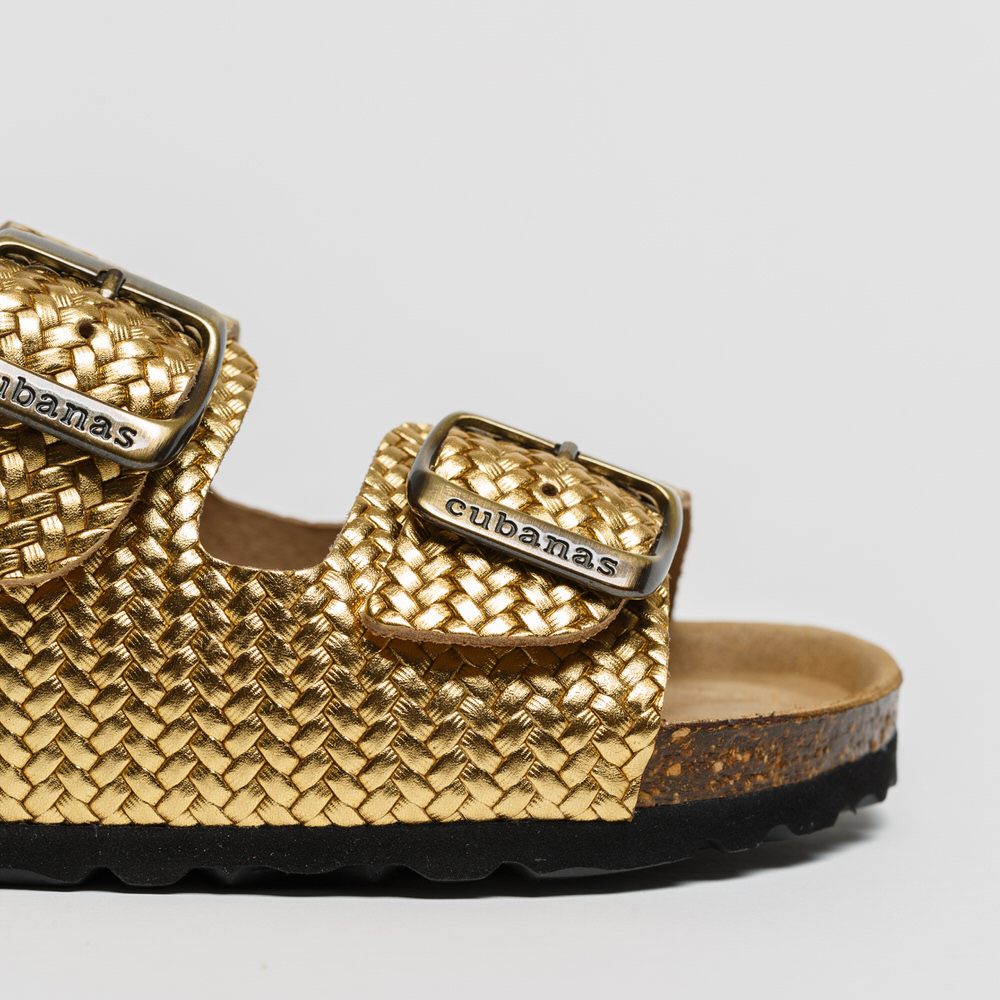Sandália Cubanas Amalia 270 Dourado - Image 6
