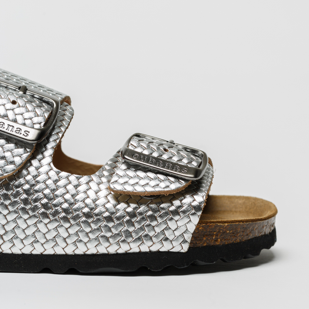 Sandália Cubanas Amalia 270 Silver - Image 6
