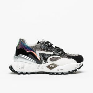 Sapatilha Exé D190608-17 Black Silver