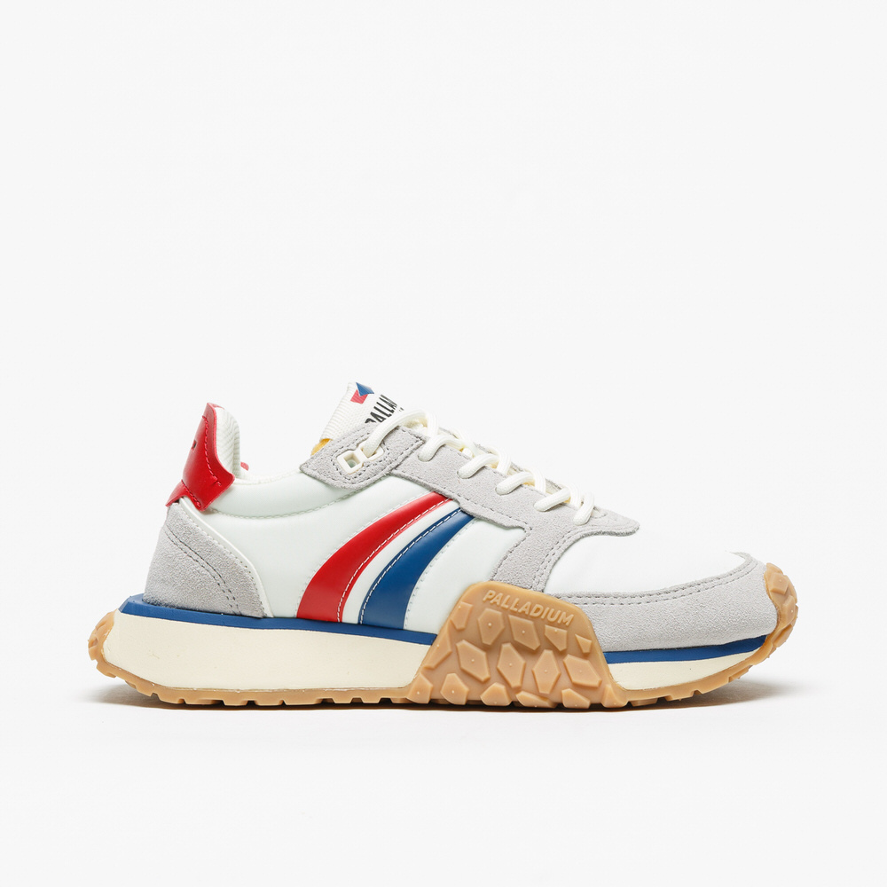 Sapatilha Palladium Troop Runner Flame Branco