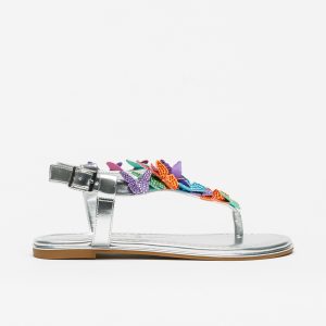 Sandália Buffalo Capri Butterfly Glam