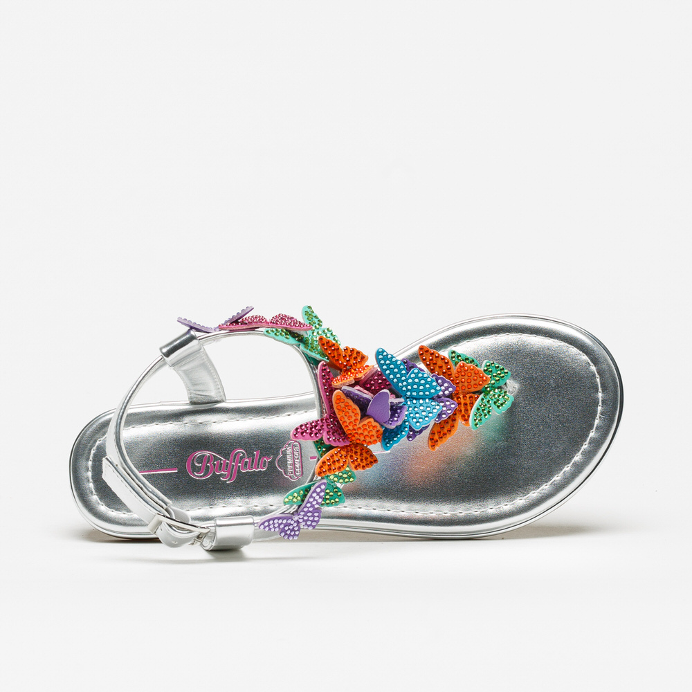 Sandália Buffalo Capri Butterfly Glam - Image 4