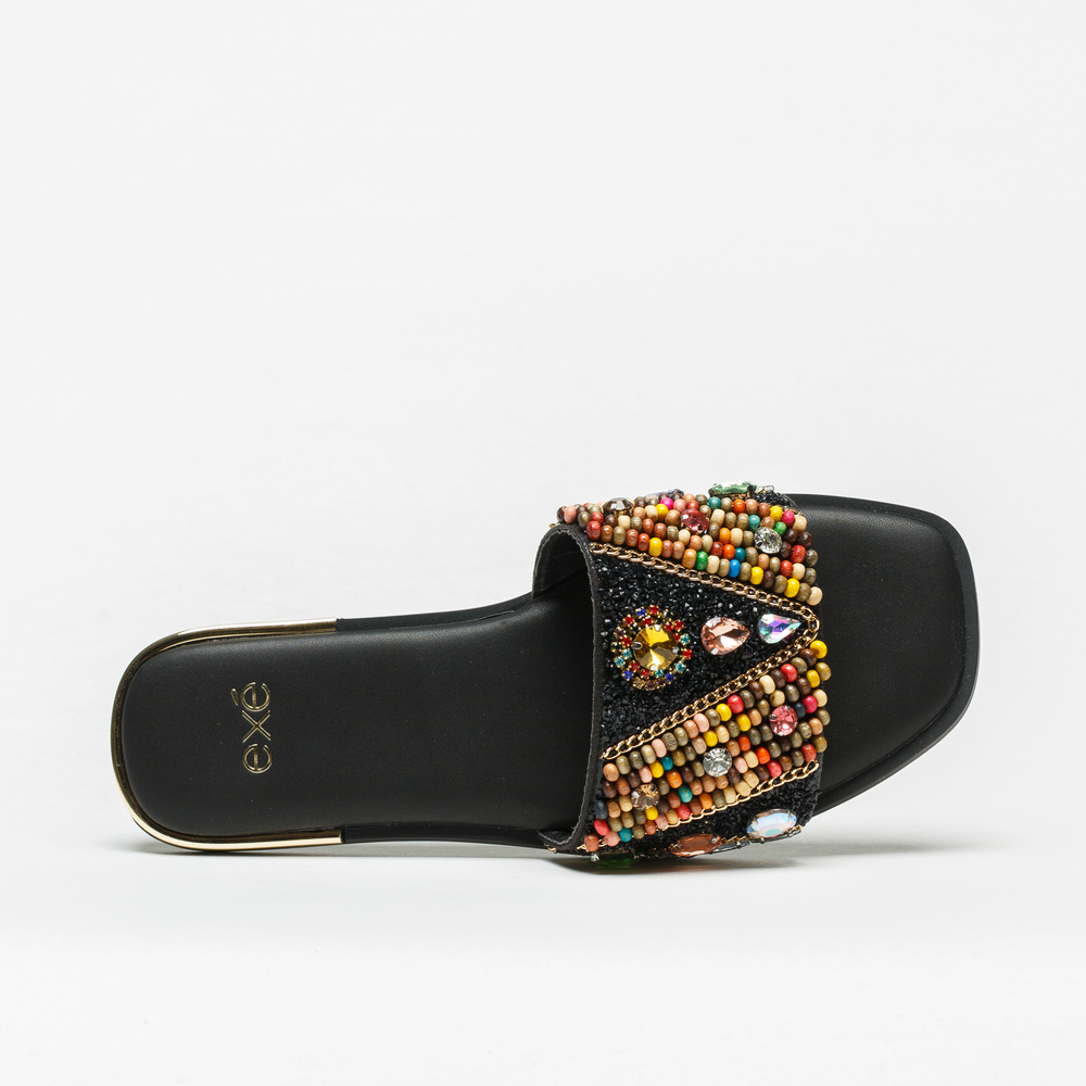 Chinelo Exé Sabrina 735 Preto - Image 4