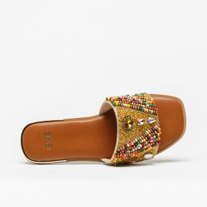 Chinelo Exé Sabrina 735 Dourado - Image 4