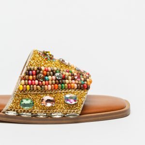 Chinelo Exé Sabrina 735 Dourado - Image 6