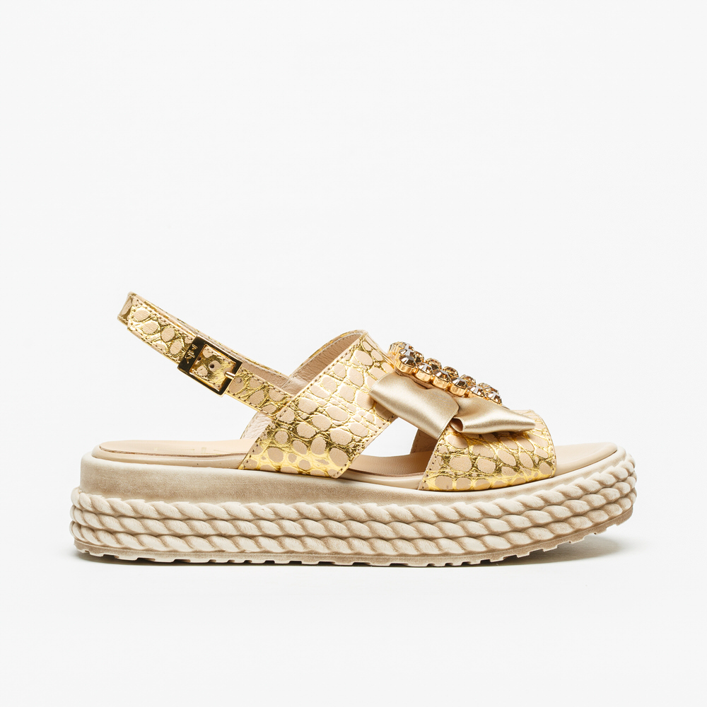 Sandália MLV Paola 10 Dourado