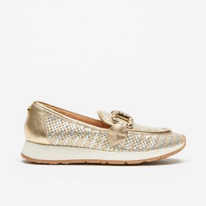 Mocassim MLV Alicia 05 Dourado