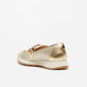 Mocassim MLV Alicia 05 Dourado - Image 3
