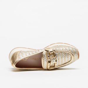 Mocassim MLV Alicia 05 Dourado - Image 4