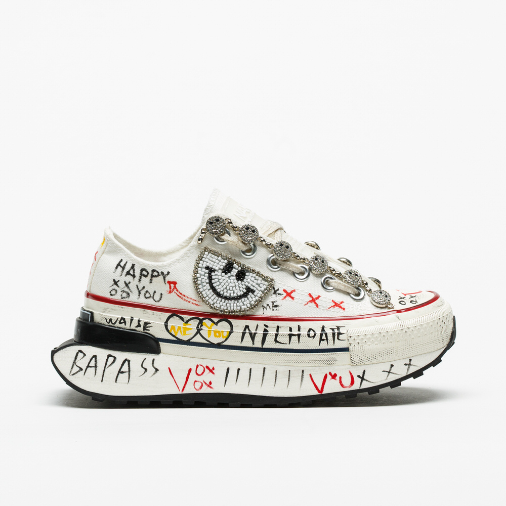 Sapatilha Nan-Ku Couture BC-03 Branco