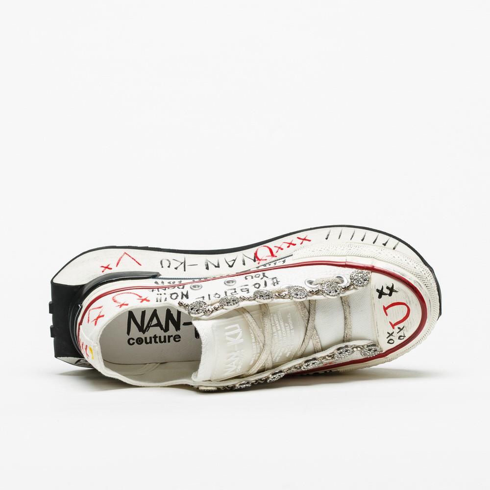 Sapatilha Nan-Ku Couture BC-03 Branco - Image 4
