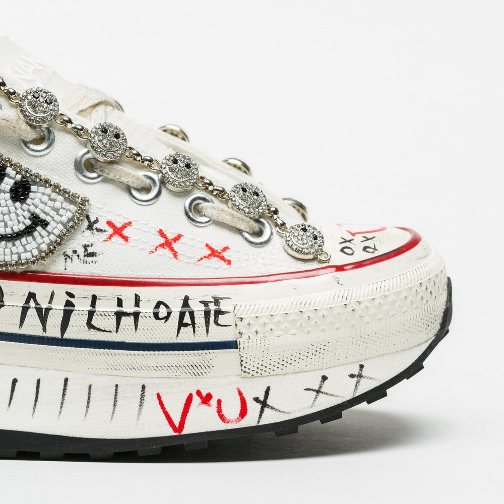 Sapatilha Nan-Ku Couture BC-03 Branco - Image 6
