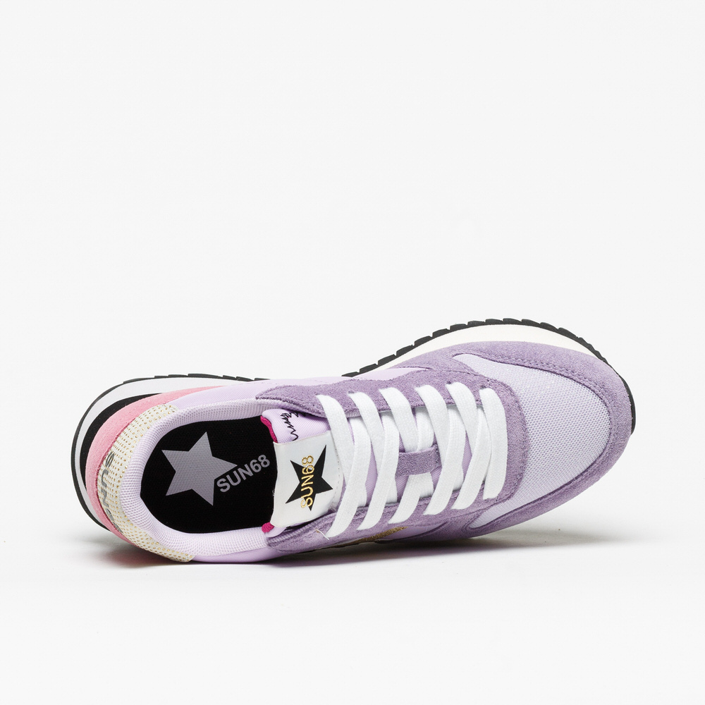 Sapatilha Sun68 Stargirl Glitter Logo Lilás - Image 4